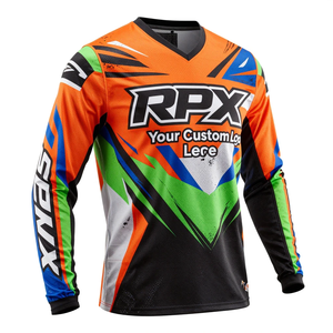 Maillot de motocross personnalisé à marque privée, impression par sublimation haute performance, pour équipes de course moto et automobile - Product Image 3