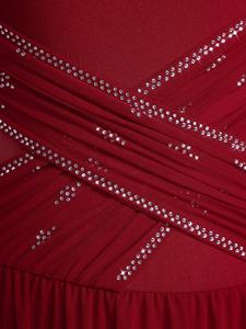 Leotardos de patinaje artístico para mujer, vestidos para danza lírica, actuaciones en escenario, espectáculos, ropa de baile latino para competición - Product Image 4