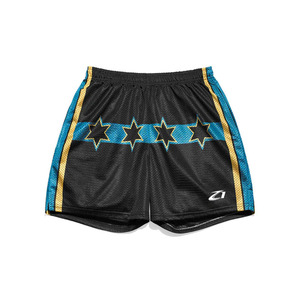 Shorts de basketball en maille respirante pour hommes avec cordon de serrage à la taille, légers, pour l'entraînement sportif sur terrain, vêtements de sport OEM - Product Image 2