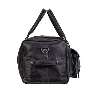 Sac de voyage en cuir de haute qualité, imperméable, faible MOQ, personnalisez vos sacs de voyage en cuir, différents styles, tendance - Product Image 5