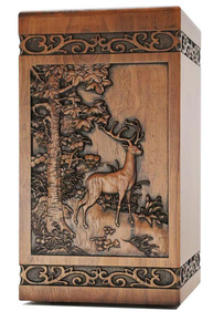 โกศไม้ทำมือสไตล์โมเดิร์นสำหรับงานศพผู้ใหญ่ทั้งชายและหญิง ราคาประหยัด - Product Image 5