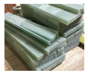 แผ่นฉนวนไฟฟ้าทนความร้อน แผ่นไฟเบอร์กลาสสีเขียว FR4 แผ่นอีพ็อกซี่ - Product Image 5