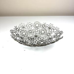 Corbeille à fruits en aluminium moulé, bol à fruits décoratif en métal pour comptoir de cuisine et table à manger, aluminium moulé moderne - Product Image 3