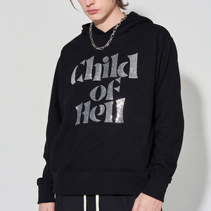 Camiseta Personalizada de Algodón Grueso para Invierno, Estilo Casual, Estampada, con Logotipo de Pedrería, de Secado Rápido, Transpirable y de Corte Regular - Product Image 3