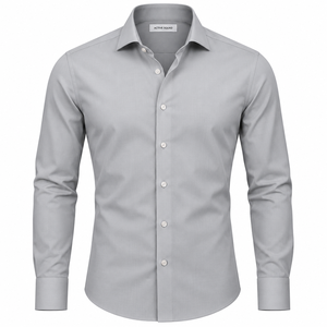 Premium <b>Long</b> <b>Sleeve</b> Business <b>Shirts</b> <b>Shirts</b> for <b>Men</b> <b>Men's</b> Business Casual Four-Sided Stretch <b>White</b> Dress <b>Shirts</b> Slim <b>Long</b> <b>Sleeve</b> - Product Image 4