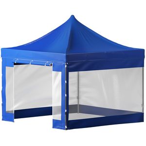 Carpa Plegable de 10 x 10 Pies con Paredes Laterales Extraíbles, Bolsa con Ruedas, Resistente a los Rayos UV, Impermeable y Aislante para Exteriores, Patio o Gazebo - Product Image 1