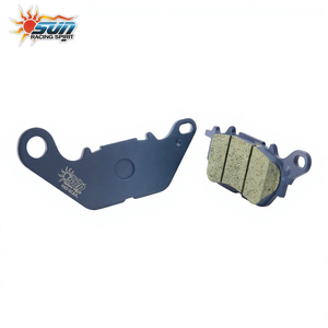 Juego de Pastillas de Freno de Alto Rendimiento SUN Racing YMAUN-BRK003 - Componente Ecológico Sin Asbesto con Respaldo de Acero de Alta Rigidez - Product Image 2