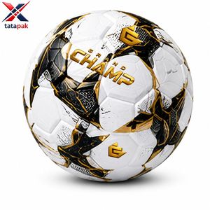 Ballon de football professionnel taille 5 en PVC avec logo, unisexe, pour adultes, match officiel, résistant à l'eau, léger, de haute qualité, écologique - Product Image 1