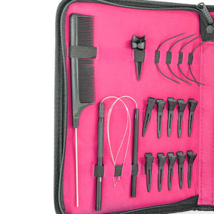Kit de pinces professionnelles pour extensions de cheveux en kératine, pour l'installation, le retrait, l'entretien et le coiffage. - Product Image 5