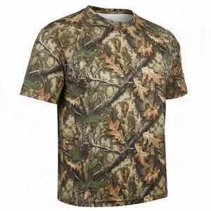 Camisas de caza personalizadas para hombre en grandes cantidades, fabricación profesional, sublimación, camisas de caza de manga corta para exteriores para hombre - Product Image 6