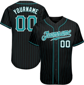 Venta al por Mayor de Fábrica: Camisetas de Béisbol Transpirables de Talla Grande Personalizadas con Cuello en V - Camisetas de Equipo con Impresión por Sublimación - Product Image 1