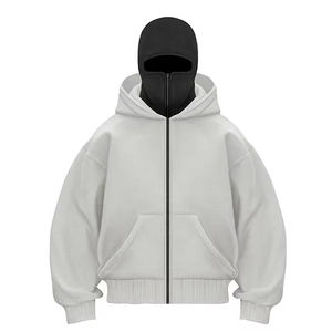 Sudaderas con Capucha para Hombre, 100% Algodón, Impresión Personalizada, Otoño, Impresión de Logotipo de Alta Calidad, Talla Grande, Teñido Liso - Product Image 1