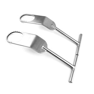Precisie <span class=keywords><strong>Gosset</strong></span> Abdominale <span class=keywords><strong>Retractor</strong></span> 40 X 30mm Chirurgisch Instrument Weefsel- en Orgaanretractie Tool Duurzame Chirurgische Set - Product Image 6