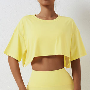T-shirt unisexe à col en V, manches courtes, rose uni, coupe classique, décontracté, sportif, 100% coton, jersey respirant, tricoté, hiver, 180g RICSA - Product Image 5