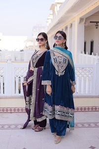 Salwar Kameez traditionnel indien pour toutes les occasions, tenue élégante pour femmes, prix de gros, qualité supérieure - Product Image 6
