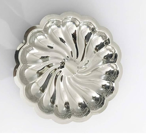 Royal Design For Luxurious Wedding Parties <b>Table</b> Decorative Accessories Silver Plated Food Grade Storage Stainless Steel Tray - Product Image 2