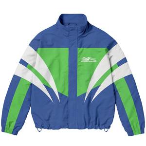 Ensemble de survêtement unisexe coupe oversize en nylon coupe-vent avec poignets élastiques pour l'entraînement et le jogging – Fabricant OEM en gros - Product Image 5