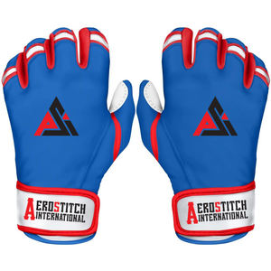 Gants de baseball en cuir de qualité professionnelle, couleur et logo personnalisés, séchage rapide, respirants, pour hommes - Product Image 1