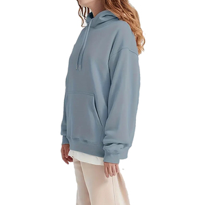 Best Quality Breathable New Style <b>Women</b> Hoodies Comfortable Customized Logo Printed Solid Color Hoodies for <b>Women</b> - Product Image 5