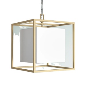 Lámpara colgante de forma cuadrada de lujo, decoración interior para sala de estar y Hotel, precio al por mayor, diseño de araña elegante - Product Image 1