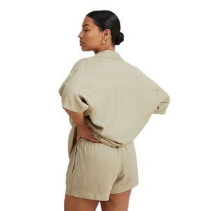 Pantalones Cortos Deportivos Personalizados, Talla Grande, Corte Regular, Transpirables, de Secado Rápido, Ecológicos, para Verano, con Dos Bolsillos y Cintura Elástica Alta - Product Image 3