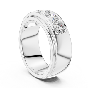 Anillo de Diamante Moissanita de Corte Redondo en Plata de Ley 925, Joyería de Compromiso al por Mayor, Proveedor OEM ODM de Fábrica - Product Image 3