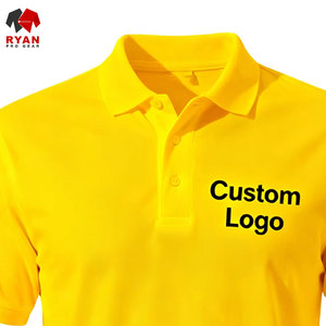 Chemises polo de haute qualité, design personnalisé, étiquette de taille, fabrication sur mesure, fourniture d'usine, Ryan Pro Gear - Product Image 2