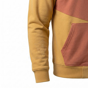 Custom Men Zipper <b>Hoodies</b> With Full Zip Front Kangaroo Pockets Ribbed Cuffs Soft Cotton Blend Fabric Casual Outdoor - Product Image 4