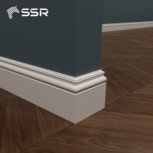 แผ่นไม้พื้นฐานเคลือบสีขาวแบบพรีเมียม SSR สำหรับงานภายใน ทำจากไม้สนแบบประกบ สามารถทาสีได้ - Product Image 1