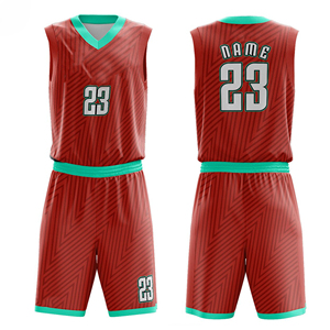 Impression par sublimation en gros, conception de logo personnalisé pour votre équipe, uniforme de basket-ball personnalisé, uniformes de basket-ball à séchage rapide - Product Image 1