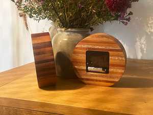 Modern Wooden Tabletop <b>Clock</b> for Living Room Decoration - Product Image 2