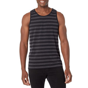 Men's Tank Top Knitted Breathable Streetwear Skin Friendly Smooth Texture Polyester/Cotton Customizable Packaging - Product Image 1