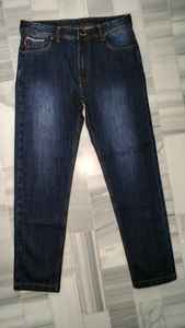 OEM ที่กําหนดเองกางเกงยีนส์ผู้ชายกางเกง Selvedge กางเกงยีนส์โรงงานผ้า Cargo กางเกงกระโปรงผู้ชายขากว้างกลางเพิ่มกระโปรงหลวมบุรุษกางเกงยีนส์เด็ก - Product Image 5