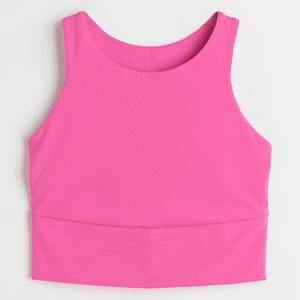 Soutien-gorge de sport en nylon et élasthanne respirant et léger, personnalisé, pour femmes adultes, grandes tailles, sans couture, vente en gros - Product Image 1