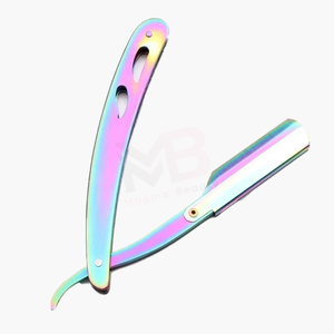 Venta al por Mayor de Afeitadoras Manuales Antiguas de Acero, Recortadoras Faciales, Herramientas de Peluquería - Product Image 6