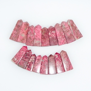 Obelisco de Tulita Natural Chakralume, Torre de Cristal Pulida a Mano, Gema Rosa para Meditación, Reiki, Sanación Energética de Chakras, Decoración, Amor - Product Image 6