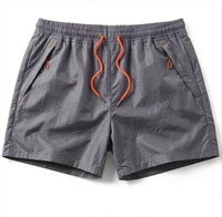 Shorts de sport décontractés pour hommes, qualité supérieure, été, couleur unie, écologiques, séchage rapide, respirants, en coton, coupe-vent, élastiques