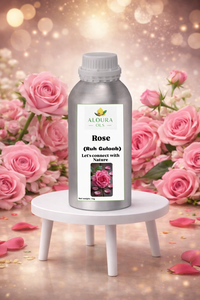 ALOURA OILS Ruh Gulaab SOUL ROSE Huile Attar - Parfumerie et Aromathérapie à base d'eau et de fleurs, Fabriqué dans l'Uttar Pradesh - Product Image 5