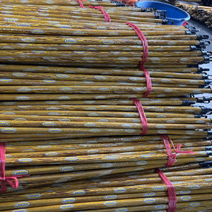 ด้ามไม้ยูคาลิปตัสคุณภาพสูงเคลือบพีวีซีลายไม้พร้อมโลโก้ - Product Image 1