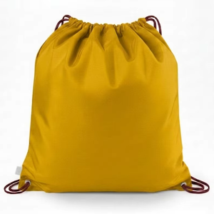 Mochila con cordón ajustable, ligera y duradera, con diseño espacioso, cómoda de llevar, y opción de logotipo personalizado para deportes y uso diario. - Product Image 4