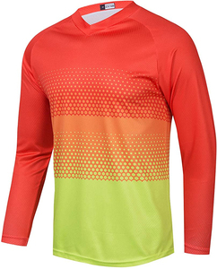 Combinaison de moto tout-terrain pour homme, polyvalente et élégante, à manches longues, respirante, absorbant la transpiration, % polyester - Product Image 5
