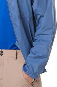 Blouson bomber vintage personnalisé coupe-vent à col montant avec fermeture éclair sur le devant, design à blocs de couleurs contrastées, coupe-vent décontracté pour homme - Product Image 5