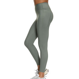 Leggings de Yoga de Cintura Alta para Mujer, Color Sólido, Transpirables, Pantalones de Gimnasio, Fabricante OEM ODM Personalizado, Venta al Por Mayor - Product Image 2