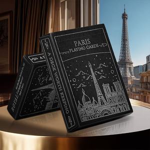 Cartas de Juego Personalizadas para Uso Familiar - Papel de 310 g/m² con Acabado Liso y Estampado en Lámina Plateada, Caja de Cartón, 54 Cartas - Product Image 6