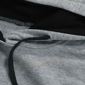 Sudaderas de Algodón para Hombre, Tallas Grandes, Estilo Urbano, Colores Sólidos, Sudaderas Básicas de Algodón para Hombre, Sudaderas de Algodón para Hombre en Grandes Cantidades - Product Image 3