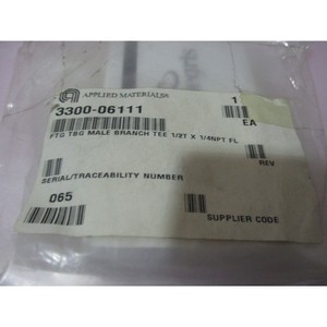 AMAT 3300-06111 FTG TBG Male Branch Tee 1/2T X - อุปกรณ์และอะไหล่เซมิคอนดักเตอร์ระดับโลกที่เชื่อถือได้ - Product Image 3