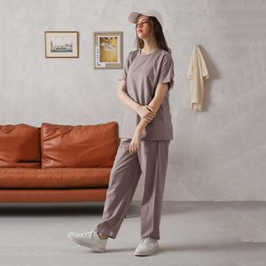 Ensemble haut et pantalon pour femme de qualité supérieure, vêtements de sport respirants, tenue de fitness confortable, vêtements de sport élégants pour l'entraînement - Product Image 6