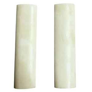 Écailles de os de chameau de qualité supérieure, sculptées style amour, teintes en noir, rectangulaires, fabriquées à la main pour une meilleure prise en main, fournitures de bricolage pour la fabrication de couteaux - Product Image 3