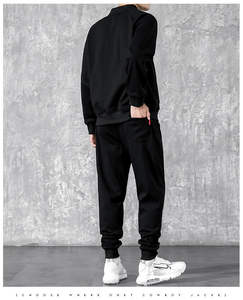 Conjunto Deportivo de Primera Calidad, Personalizado, de Algodón, para Hombre, Talla Grande, Sudadera con Capucha, Pantalones Deportivos, Ropa Deportiva - Product Image 4