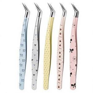 Pinzas de Alta Precisión Maclura Jinyu para Rizar Pestañas, Accesorio de Extensión para Técnicos de Pestañas, Acero Inoxidable, Duraderas y Reutilizables - Product Image 4